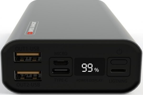Swiss Charger 20000 mAh Powerbank