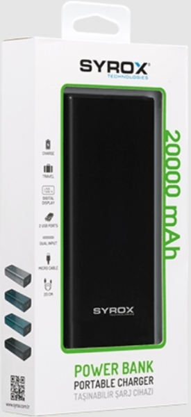 Syrox PB111 20000 mAh Powerbank