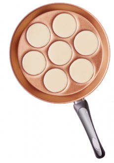 Karaca Arya Emoji Pancake Tavası 28 cm