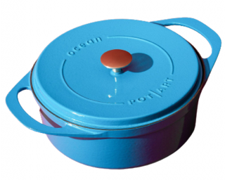 Pot Art Ocean Döküm Derin Tencere 28 cm