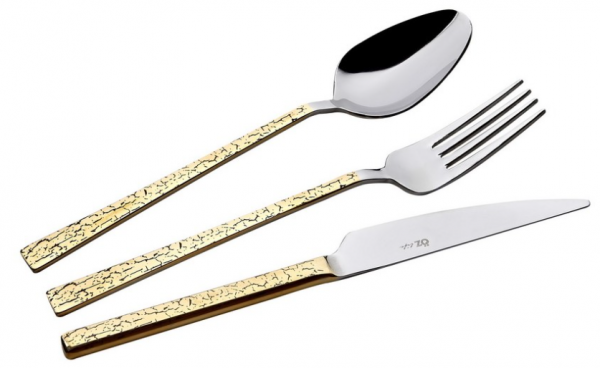 Özlife Gold Lazer 72 Parça Çatal Kaşık Bıçak Takımı