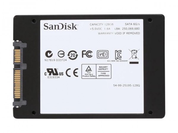 Sandisk Ultra Plus SSD (128 GB)