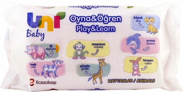 Uni Baby Oyna Öğren Islak Mendil