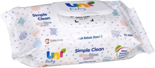 Uni Baby Simple Clean Islak Havlu
