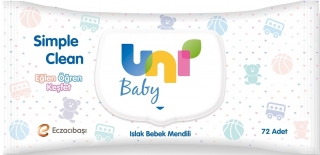Uni Baby Simple Clean Islak Havlu