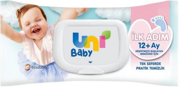 Uni Baby İlk Adım Islak Mendil