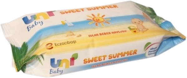 Uni Baby Sweet Summer Islak Bebek Havlusu