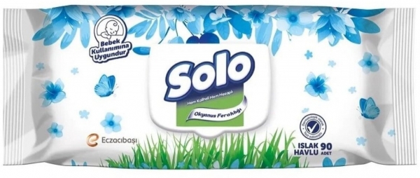 Solo Okyanus Ferahlığı Islak Mendil