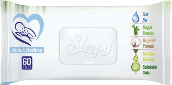 Sleepy Natural Ultra Hassas Bebek Havlusu