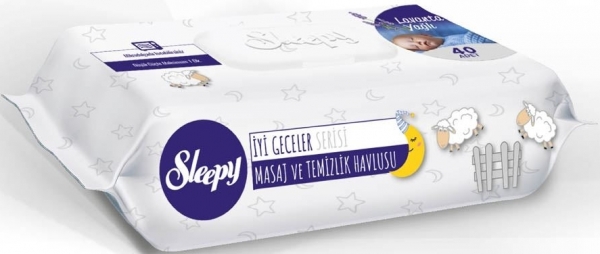 Sleepy Lavanta Yağlı Masaj ve Temizlik Havlusu