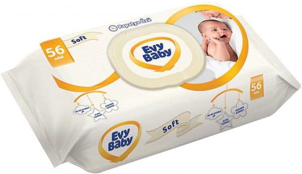 Evy Baby Soft Islak Havlu (56 Yaprak)
