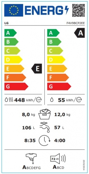 LG F4V9BCP2EE Çamaşır Makinesi