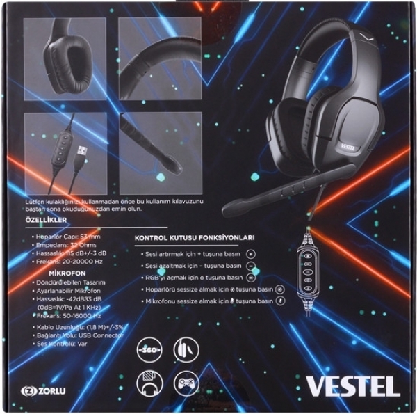 Vestel Desibel GH300 Kablolu Kulaklık
