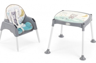 Pocket&Mama Çalışma Masalı Pedli Mama Sandalyesi