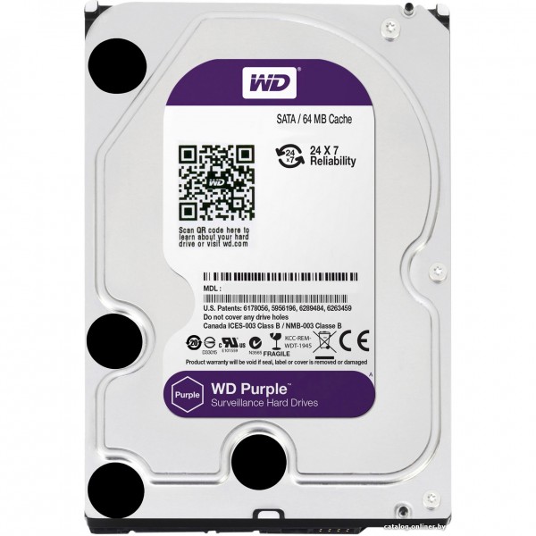 WD Purple NV HDD (4 TB)