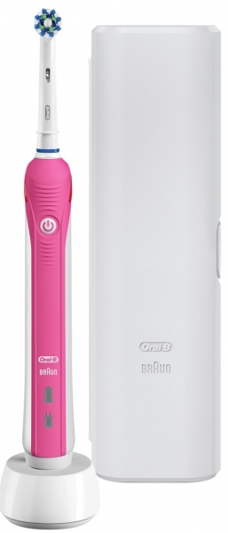 Oral-B Pro 2 2500 Cross Action Pink Şarjlı Diş Fırçası