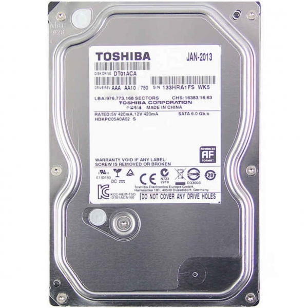 Toshiba DT01ACA HDD (1 TB)