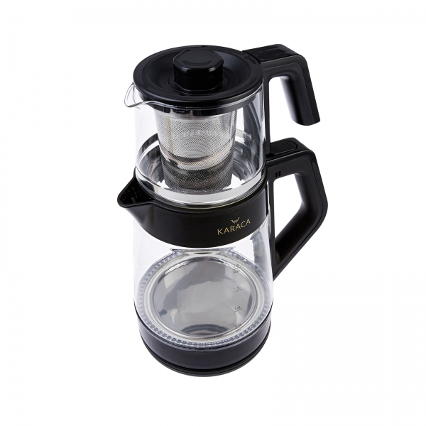 Karaca Cam Led Işıklı Çay Makinesi