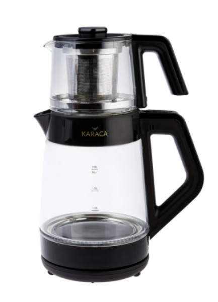 Karaca Cam Led Işıklı Çay Makinesi