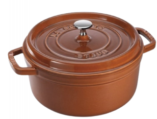 Staub 405112960 La Cocotte Yuvarlak Döküm Derin Tencere 24 cm