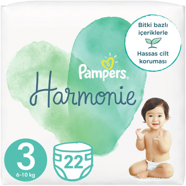 Prima Harmonie 3 Beden 22 Adet Bebek Bezi