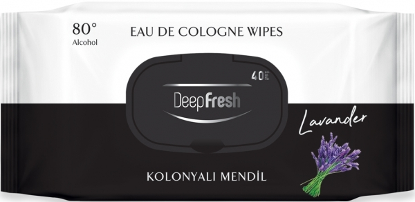 Deep Fresh Kolonyalı Islak Mendil Lavanta