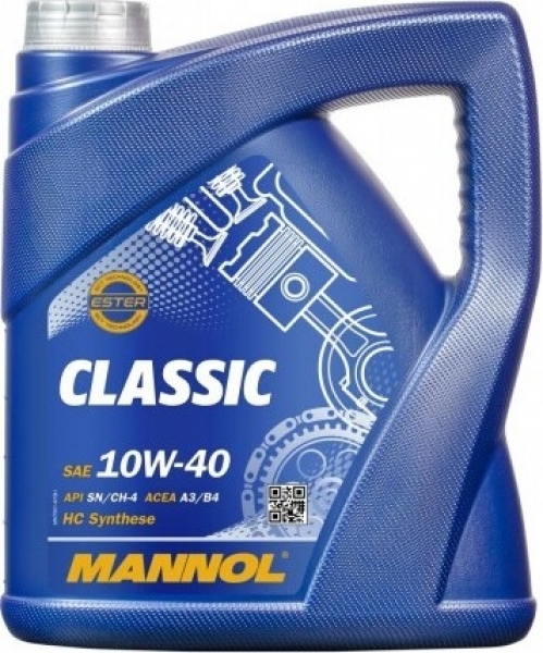Mannol 7501 Classic 10W-40 Motor Yağı (4 litre)