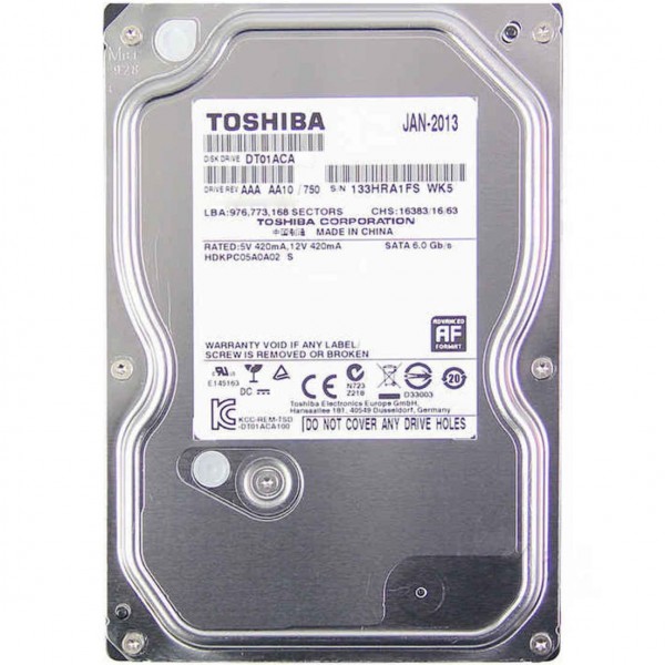 Toshiba DT01ACA HDD (500 GB)
