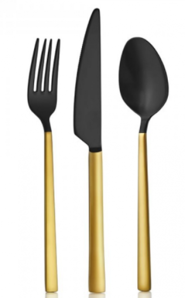 Avcı Gold Mix Touch 24 Parça Çatal Kaşık Bıçak Takımı