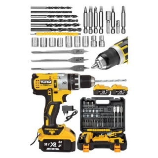 Torq Power XR 58 V 8 Ah Akülü Matkap