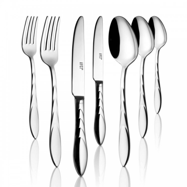 Avcı Platin 7 Parça Çatal Kaşık Bıçak Takımı
