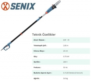 Senix YT4348 Budama Testeresi
