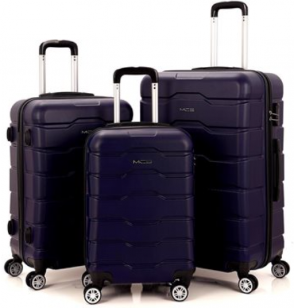 MCS MÇS V302 ABS 3'lü Valiz Seti