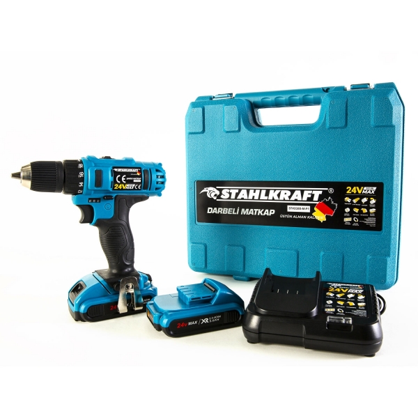 Stahlkraft STH9380-M-P1 Akülü Matkap