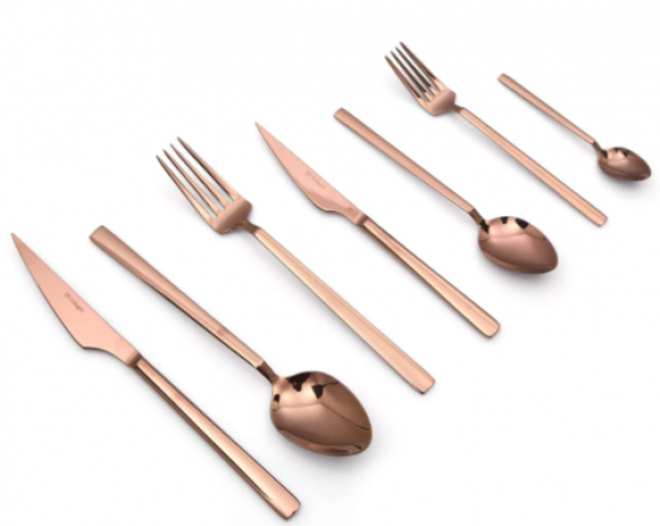 Solingen Löwe Rose Gold 84 Parça Çatal Kaşık Bıçak Takımı