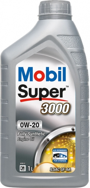 Mobil Super 3000 0W-20 Motor Yağı (1 litre)