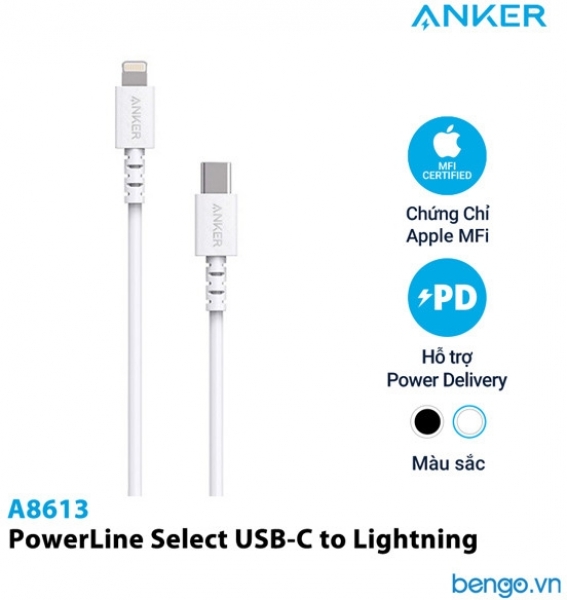 Anker PowerLine Select A8613 Şarj Kablosu (1.8 m)