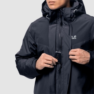 Jack Wolfskin Arland 3IN1 Erkek Mont