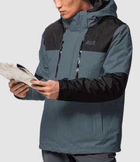 Jack Wolfskin Jasper 3IN1 Erkek Mont