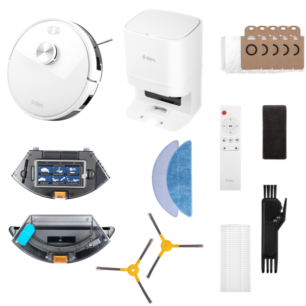 ttec 2RS01 Robi ProMaster Robot Süpürge+Mop