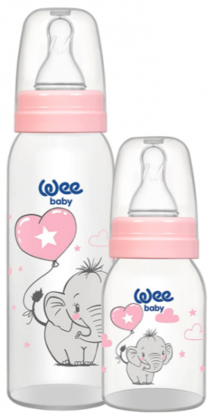 Wee Baby ikili PP Biberon Seti