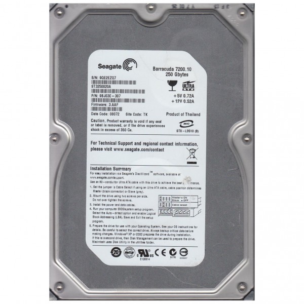 Seagate Barracuda 7200.10 HDD