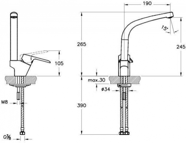 Artema Axe S A42105 Eviye Bataryası