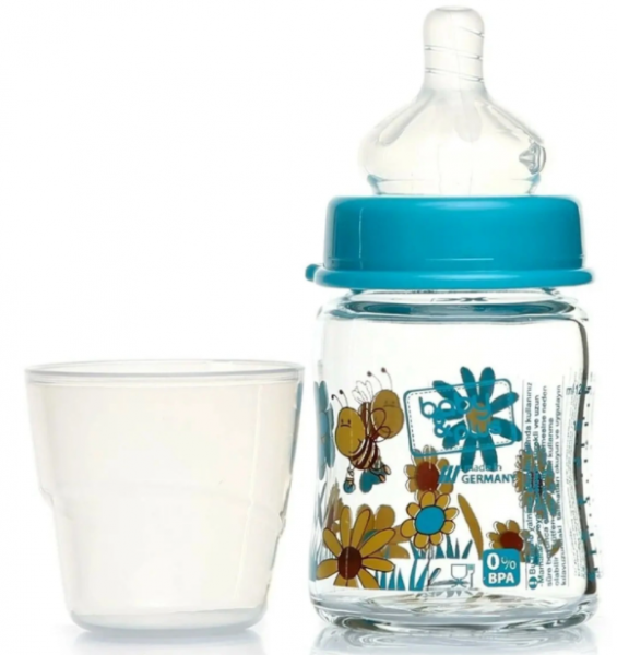Baby Plus Desenli Geniş Cam (120 ml)