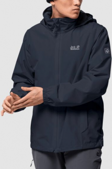 Jack Wolfskin Stormy Point Erkek Yağmurluk