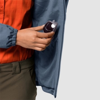 Jack Wolfskin Stormy Point Kadın Yağmurluk