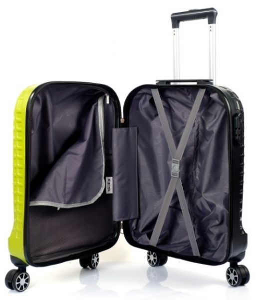 ÇÇS 5204 World ABS 3'lü Valiz Seti