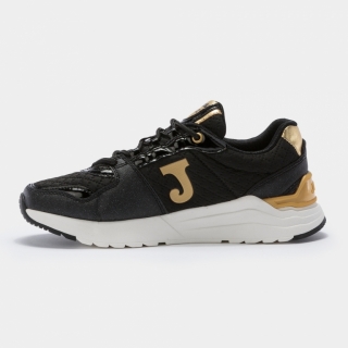 Joma C.202 Lady 2101 Negro Oro Kadın Spor Ayakkabı