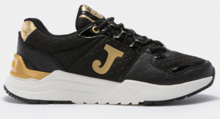 Joma C.202 Lady 2101 Negro Oro Kadın Spor Ayakkabı