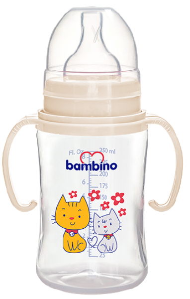 Bambino BE 818 Geniş Ağızlı Kulplu (250 ml)
